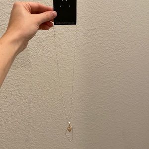 Love Illinois necklace silver and gold